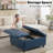 Delmontez 35.5'' Upholstered Storage Square Ottoman-188284700