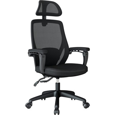 Office Chair with Headrest