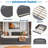 Taomi Upholstered Daybed with Light and Trundle-174515343-174515341