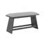 Banc de bar avec siège rembourré