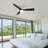 Striver Smart Flush Mount Ceiling Fan with Remote Control and Light Kit Included-1393940257-1393984605-1393984378