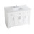 Moore 48 " W Freestanding Standard Free Standing 1 Single Vanity Bathroom Vanity With Engineered Marble Top-95344508