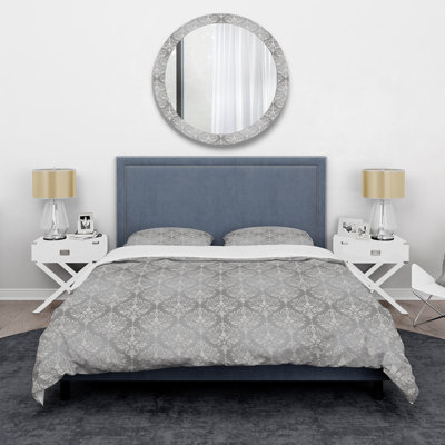 No Damask Duvet Cover