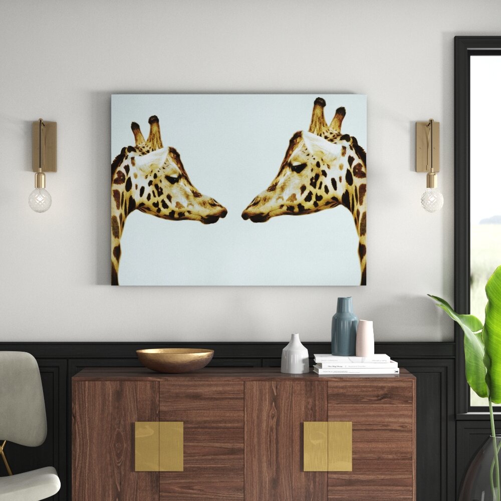 Leinwandbild Giraffe