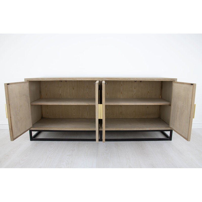 Donna 75 in. W Solid Wood Sideboard