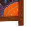 105cm W x 160cm H 3 - Panel Solid Wood Folding Room Divider