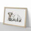 A Lying Cow by Jean Bernard - Framed Print-55453384-55453387