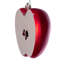 Vickerman 4" Apple Fruit Ornament. Each bag includes six ornaments.