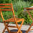 3-Piece Eucalyptus Bistro Set, Square, Natural Oil