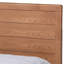 Lit plateforme avec rangement, 3 tiroirs sous le lit double, noyer cendré l 57,2 po x L 78,6 po x H 58,3 po-1393874896