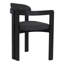 Chaise avec accoudoirs gris anthracite Emmie-758957730-696221940