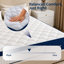 Matelas pour grand lit 12 po, hybride moelleux moyen avec ressorts ensachés individuels et mousse viscoélastique rafraîchissante, lit dans une boîte, certifié CertiPUR-US-129171946-129171947
