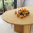 Oval Dining Table with Double Pedestal Solid Wood Kitchen Table-1457074172-1429454054