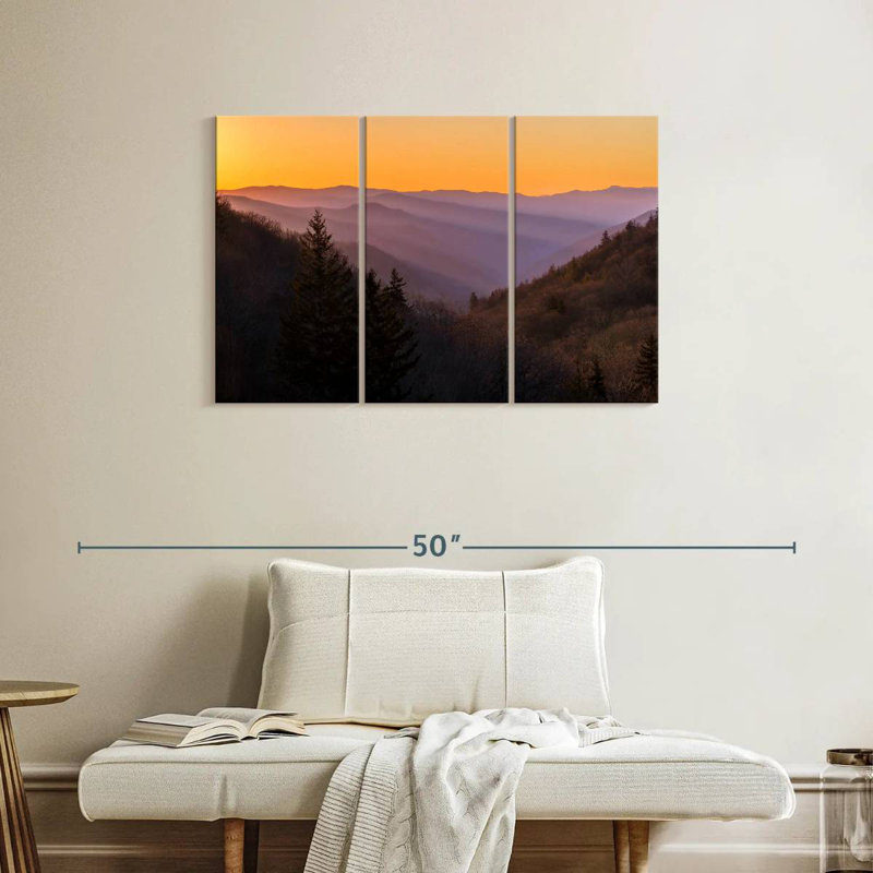 Alvord Sunrise In The Smokies, 24" H x 38" W
