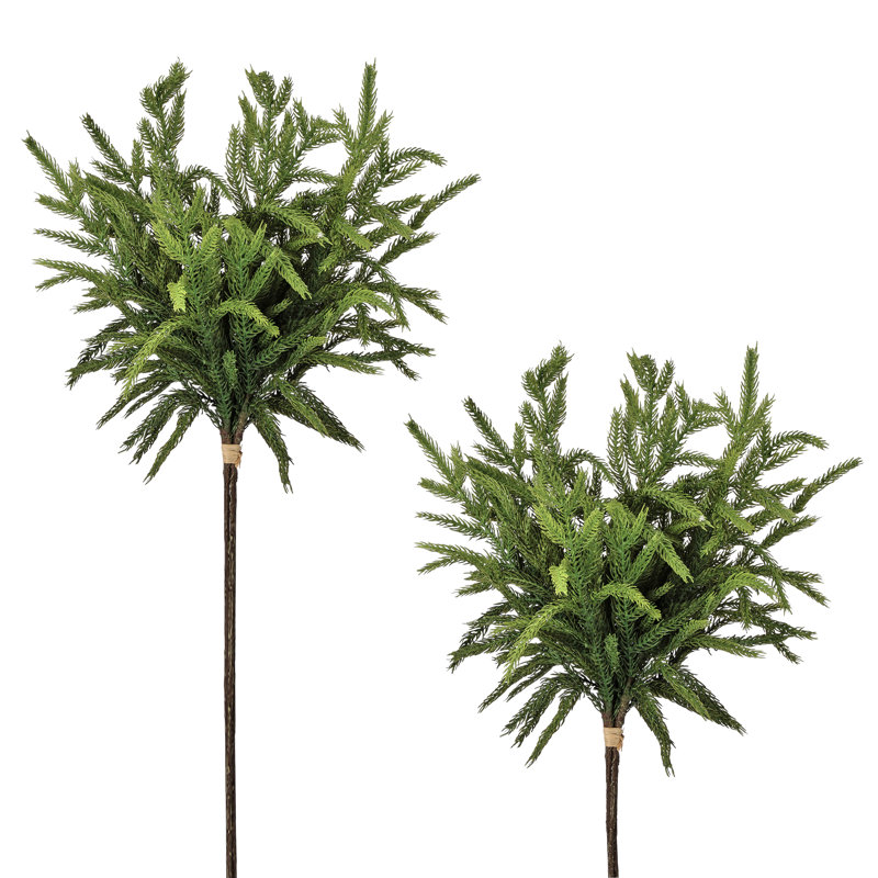 Faisceau de pin 17 "Real Touch Norfolk , Vert