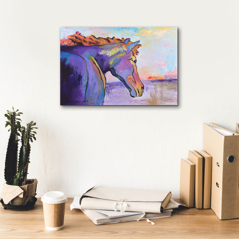  «Frosty Morning» par Pat Saunders, art mural en toile blanche, 18 po x 12 po, H 12 po x l 18 po