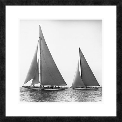 " Sailboats In The America's Cup, 1934 " by Edwin Levick
