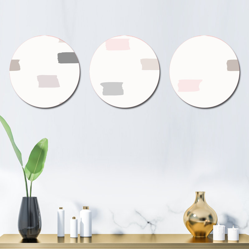 Abstract Wall Decor on Metal