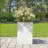 Handmade Rectangle Planter Box, 20''H, White