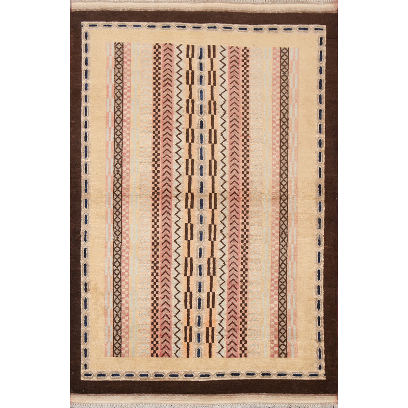 Tapis fait à la main Gabbeh 4 x 5