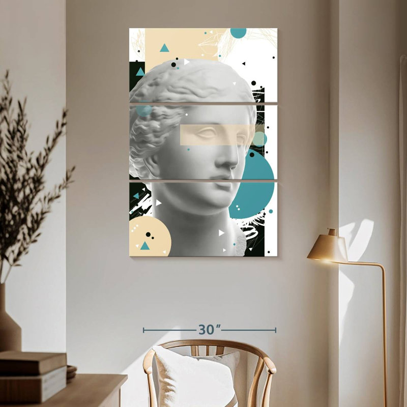 Hardie Vogue Collage Venus De Milo, H 65 po x l 42 po