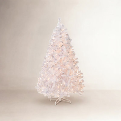 Pre-Lit White Pine Christmas Tree