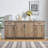 Piece Configurable Executive Desk Office Set