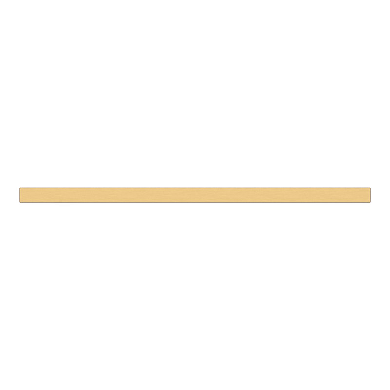 4408 Contemporary Pull, 12" CTC, Satin Brass