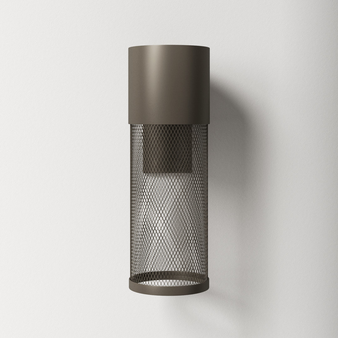 Derek Aluminum 15.5'' H X 5.3'' W Outdoor Wall Light AllModern Bulb 