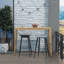 Counter Stool with Metal Frame