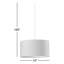 Luminaire suspendu tambour simple à 1 lumière Elraine-467055944