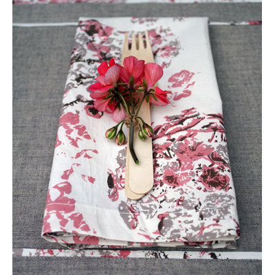 Bonnefoy Cotton Floral Square
