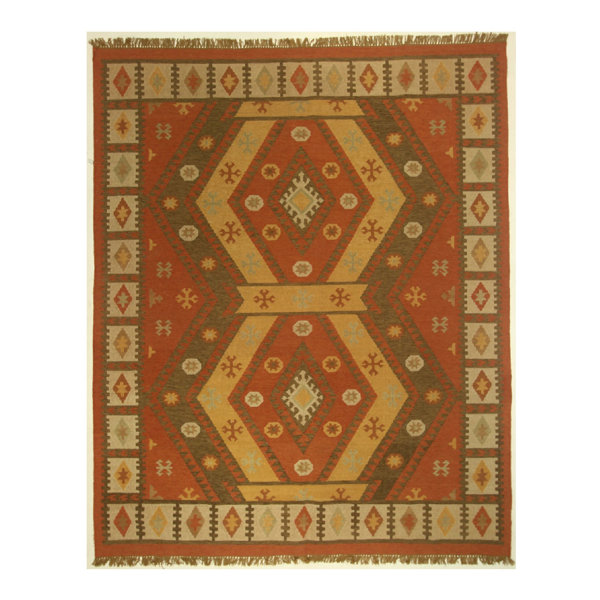 String Matter Flatweave Oriental Rug | Wayfair