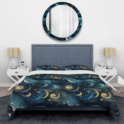 Ensemble de housse de couette Celestial Geometric Geometric II