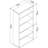 Studio C 73" H x 36" W Bookcase-47822497