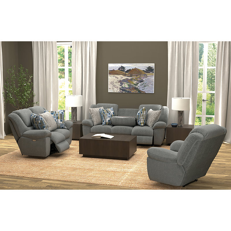 Ensemble de salon inclinable électrique trois pièces Tiredon