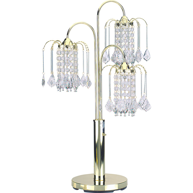 Haden Metal Arched Lamp, Polished