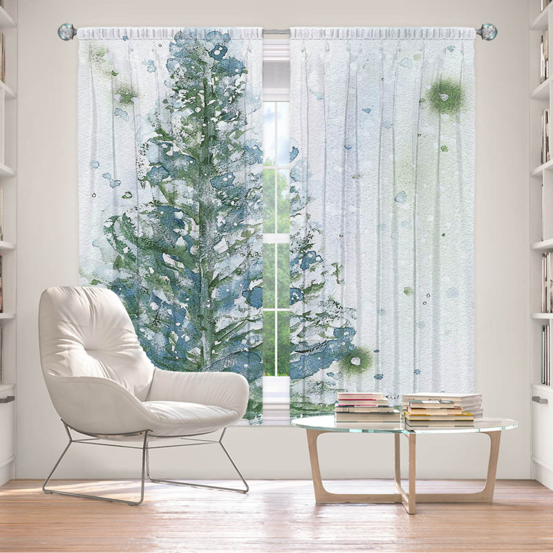 Rideau simple obscurcissant avec passe-tringle Delaughter, L 40 po x L 82 po