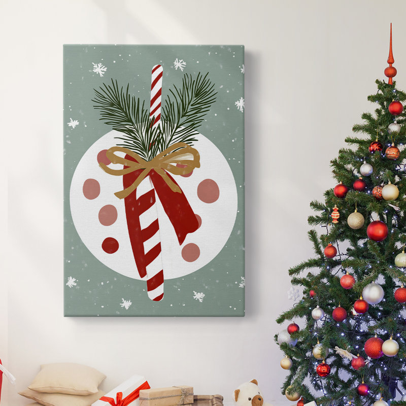 Christmas Holiday Art - Gallery Wrapped Canvas DCCCV, 18" H x 12" W