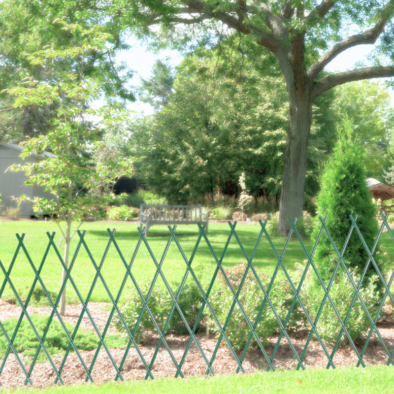 Balendran 60cm H x 180cm W Vinyl Expanding Trellis