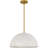 Portia 3-Light Brushed Gold Pendant