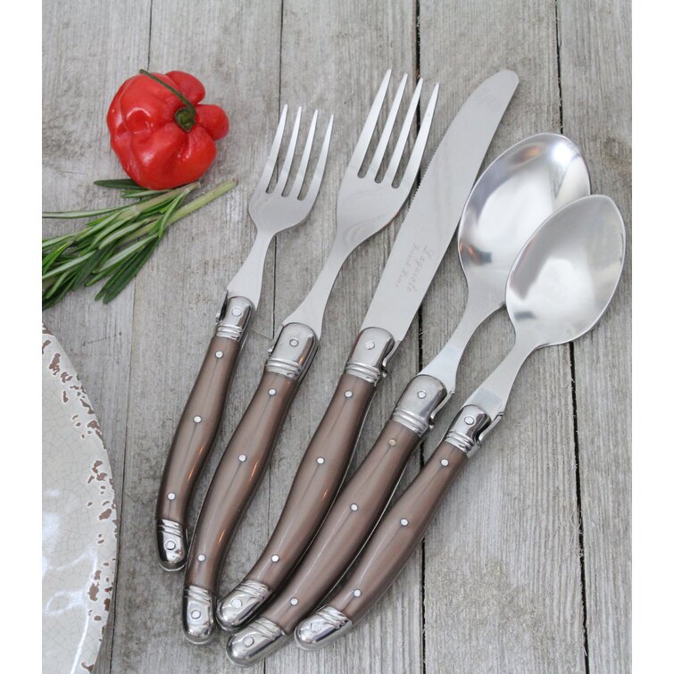 French Home French Home Laguiole Stainless Steel Flatware Set - Service for  4 & Reviews