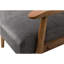 Fauteuil avec cadre en bois de 25,38 po de largeur-1982474420