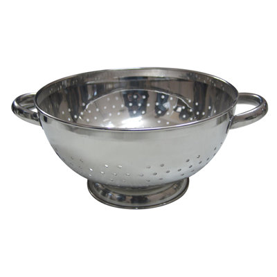 NU Steel Stainless Steel Colander