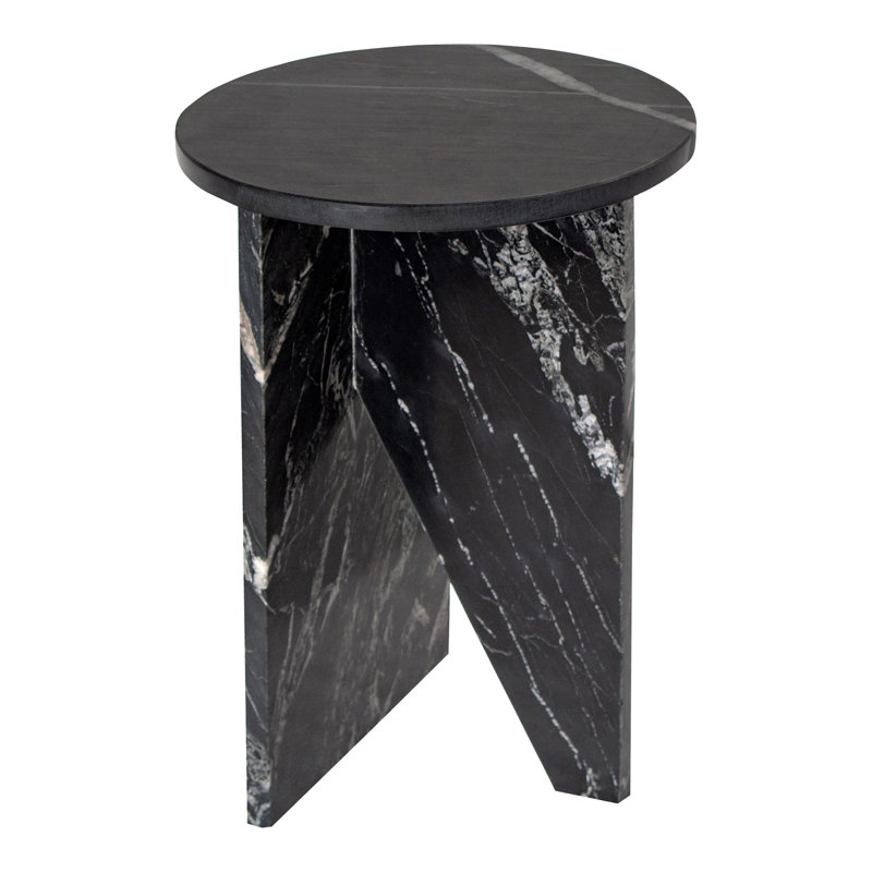 GRACE ACCENT TABLE GREEN, Black