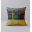 Housse de coussin décorative carrée puissante et encastrée-806144604
