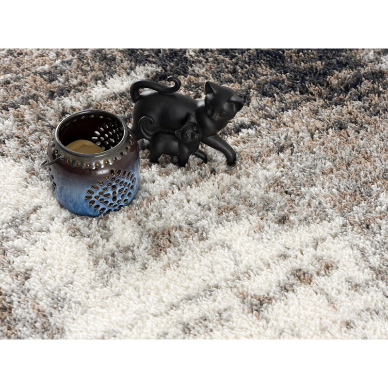 Tapis brun Gonvick, Rectangle 7 pi 9 po x 10 pi 9 po