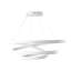 Yasmine Single Light Metal Dimmable LED Geometric Chandelier-535398709