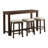 Winston Porter Treslyn Bar Table Single Pack (Table + Three Stools)