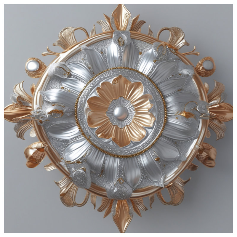 Housses de couette or et argent, Lit simple